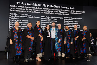 Photo from the TWoA Tāmaki Makaurau 2024 Graduations (Ceremony 3 @ 2pm), held at Church Unlimited, Glendene, Auckland, New Zealand on Tuesday, 25 June, 2024. Photo: Mike Walen / KeyImagery Photography. Copyright: © Te Wānanga o Aotearoa.