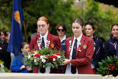 Photo from the Anzac Day 2024 Civic Service held at Memorial Park in Hamilton, Waikato, New Zealand on Thursday, 25 April, 2024. Photography by Mike Walen / KeyImagery Photography. Copyright: © Hamilton City Council.
