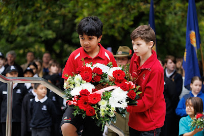 Photo from the Anzac Day 2024 Civic Service held at Memorial Park in Hamilton, Waikato, New Zealand on Thursday, 25 April, 2024. Photography by Mike Walen / KeyImagery Photography. Copyright: © Hamilton City Council.
