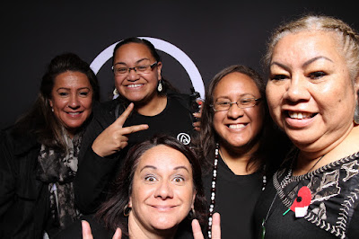 Photo from the TWoA Tainui 2018 Graduations (Ceremony 1),  held at Hamilton Boys' High School, Hamilton, New Zealand. Taken: Thursday 19 April 2018. Photo: InstaBooth by KeyImagery. Copyright: © Te Wananga o Aotearoa.