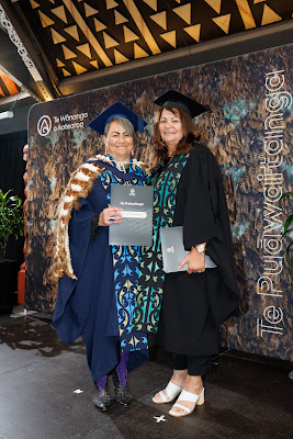 Photo from the TWoA Waiariki 2023 Graduations (Waiwhero), held at Te Puia, Rotorua, Bay of Plenty, New Zealand on Friday, 12 May, 2023. Photo: Mike Walen / KeyImagery Photography. Copyright: © Te Wānanga o Aotearoa.