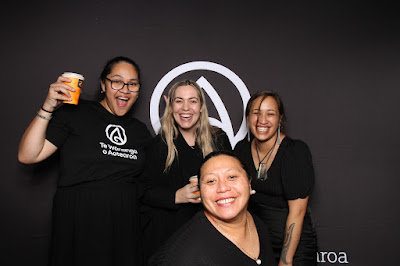 Photo from the TWoA Tāmaki Makaurau 2023 Graduations (Ceremony 6 @ 8pm), held at the Due Drop Events Centre, Manukau, Auckland, New Zealand on Thursday, 8 June, 2023. Photo: InstaBooth by KeyImagery Photography. Copyright: © Te Wānanga o Aotearoa.
