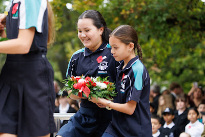 Photo from the Anzac Day 2024 Civic Service held at Memorial Park in Hamilton, Waikato, New Zealand on Thursday, 25 April, 2024. Photography by Mike Walen / KeyImagery Photography. Copyright: © Hamilton City Council.
