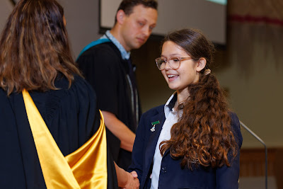 Photo from the Waikato Diocesan Junior Prize-giving 2022 event held at Waikato Diocesan School for Girls, Hamilton, New Zealand, on Tuesday, 13 December, 2022.  Photo: Mike Walen / KeyImagery Photography. Copyright © Waikato Diocesan School for Girls.