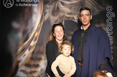 Booth photo from the TWoA Tainui 2025 Graduations (Ceremony 1 @ 10am) held at Claudelands Event Centre in Hamilton, Waikato, New Zealand on Tuesday, 29 April, 2025. Photography by InstaBooth / KeyImagery Photography. Copyright: © 2025 Te Wānanga o Aotearoa.