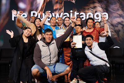Photo from Ceremony 5 of the TWoA Tāmaki Makaurau 2025 Graduations (May 2025) held at the Mangere Arts Centre in Auckland, New Zealand on Tuesday, 27 May, 2025. Photo by Mike Walen / KeyImagery Photography. Copyright: © 2025 Te Wānanga o Aotearoa.