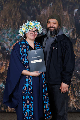 Photo from the TWoA Tāmaki Makaurau 2023 Graduations (Ceremony 3 @ 8pm), held at the Due Drop Events Centre, Manukau, Auckland, New Zealand on Wednesday, 7 June, 2023. Photo: Mike Walen / KeyImagery Photography. Copyright: © Te Wānanga o Aotearoa.