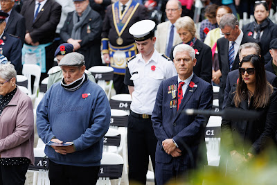 Photo from the Anzac Day 2024 Civic Service held at Memorial Park in Hamilton, Waikato, New Zealand on Thursday, 25 April, 2024. Photography by Mike Walen / KeyImagery Photography. Copyright: © Hamilton City Council.