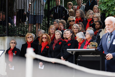 Photo from the Anzac Day 2024 Civic Service held at Memorial Park in Hamilton, Waikato, New Zealand on Thursday, 25 April, 2024. Photography by Mike Walen / KeyImagery Photography. Copyright: © Hamilton City Council.