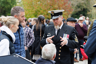 Photo from the Anzac Day 2024 Civic Service held at Memorial Park in Hamilton, Waikato, New Zealand on Thursday, 25 April, 2024. Photography by Mike Walen / KeyImagery Photography. Copyright: © Hamilton City Council.