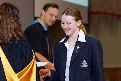 Photo from the Waikato Diocesan Junior Prize-giving 2022 event held at Waikato Diocesan School for Girls, Hamilton, New Zealand, on Tuesday, 13 December, 2022.  Photo: Mike Walen / KeyImagery Photography. Copyright © Waikato Diocesan School for Girls.