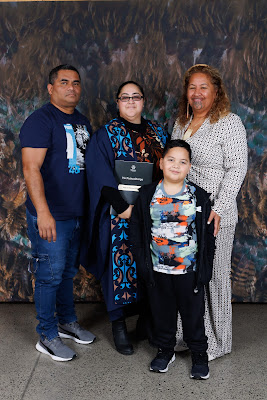 Photo from the TWoA Tāmaki Makaurau 2023 Graduations (Ceremony 4 @ 10am), held at the Due Drop Events Centre, Manukau, Auckland, New Zealand on Thursday, 8 June, 2023. Photo: Mike Walen / KeyImagery Photography. Copyright: © Te Wānanga o Aotearoa.