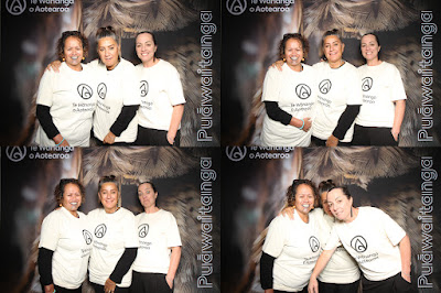 Booth photo from the TWoA Tainui 2025 Graduations (Ceremony 1 @ 10am) held at Claudelands Event Centre in Hamilton, Waikato, New Zealand on Tuesday, 29 April, 2025. Photography by InstaBooth / KeyImagery Photography. Copyright: © 2025 Te Wānanga o Aotearoa.