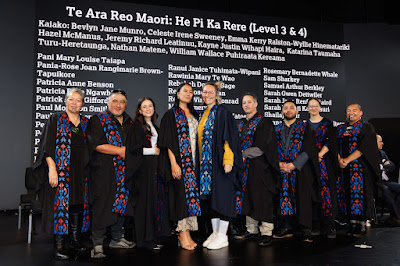Photo from the TWoA Tāmaki Makaurau 2024 Graduations (Ceremony 3 @ 2pm), held at Church Unlimited, Glendene, Auckland, New Zealand on Tuesday, 25 June, 2024. Photo: Mike Walen / KeyImagery Photography. Copyright: © Te Wānanga o Aotearoa.