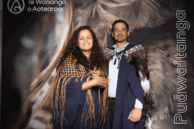 Booth photo from the TWoA Tainui 2025 Graduations (Ceremony 1 @ 10am) held at Claudelands Event Centre in Hamilton, Waikato, New Zealand on Tuesday, 29 April, 2025. Photography by InstaBooth / KeyImagery Photography. Copyright: © 2025 Te Wānanga o Aotearoa.
