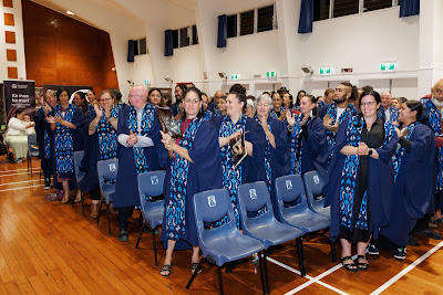 Photo from the TWoA Te Tai Tokerau (Kaikohe) 2025 Graduation held at the War Memorial Hall in Kaikohe, Northland, New Zealand on Tuesday, 15 April, 2025. Photo by Mike Walen / KeyImagery Photography. Copyright: © 2025 Te Wānanga o Aotearoa.