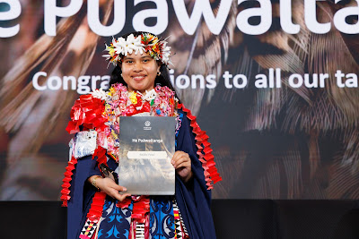 Photo from Ceremony 5 of the TWoA Tāmaki Makaurau 2025 Graduations (May 2025) held at the Mangere Arts Centre in Auckland, New Zealand on Tuesday, 27 May, 2025. Photo by Mike Walen / KeyImagery Photography. Copyright: © 2025 Te Wānanga o Aotearoa.