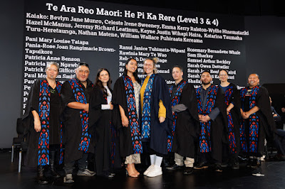 Photo from the TWoA Tāmaki Makaurau 2024 Graduations (Ceremony 3 @ 2pm), held at Church Unlimited, Glendene, Auckland, New Zealand on Tuesday, 25 June, 2024. Photo: Mike Walen / KeyImagery Photography. Copyright: © Te Wānanga o Aotearoa.
