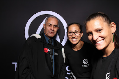 Photo from the TWoA Tainui 2018 Graduations (Ceremony 1),  held at Hamilton Boys' High School, Hamilton, New Zealand. Taken: Thursday 19 April 2018. Photo: InstaBooth by KeyImagery. Copyright: © Te Wananga o Aotearoa.