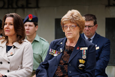 Photo from the Anzac Day 2024 Civic Service held at Memorial Park in Hamilton, Waikato, New Zealand on Thursday, 25 April, 2024. Photography by Mike Walen / KeyImagery Photography. Copyright: © Hamilton City Council.