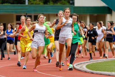 Photo from the Waikato Diocesan Athletics Day 2021 held at Porritt Stadium, Hamilton, New Zealand, on Thursday 25 February 2021.  Photo: Mike Walen / KeyImagery Photography. Copyright: © Waikato Diocesan School for Girls.