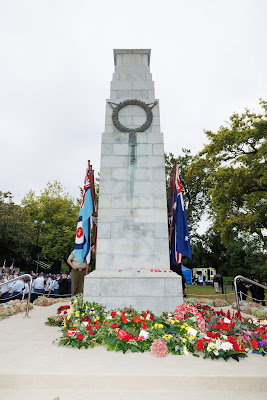 Photo from the Anzac Day 2024 Civic Service held at Memorial Park in Hamilton, Waikato, New Zealand on Thursday, 25 April, 2024. Photography by Mike Walen / KeyImagery Photography. Copyright: © Hamilton City Council.
