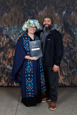 Photo from the TWoA Tāmaki Makaurau 2023 Graduations (Ceremony 3 @ 8pm), held at the Due Drop Events Centre, Manukau, Auckland, New Zealand on Wednesday, 7 June, 2023. Photo: Mike Walen / KeyImagery Photography. Copyright: © Te Wānanga o Aotearoa.
