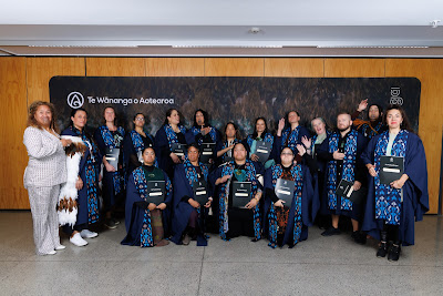 Photo from the TWoA Tāmaki Makaurau 2023 Graduations (Ceremony 4 @ 10am), held at the Due Drop Events Centre, Manukau, Auckland, New Zealand on Thursday, 8 June, 2023. Photo: Mike Walen / KeyImagery Photography. Copyright: © Te Wānanga o Aotearoa.