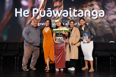 Photo from Ceremony 5 of the TWoA Tāmaki Makaurau 2025 Graduations (May 2025) held at the Mangere Arts Centre in Auckland, New Zealand on Tuesday, 27 May, 2025. Photo by Mike Walen / KeyImagery Photography. Copyright: © 2025 Te Wānanga o Aotearoa.