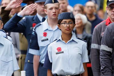 Photo from the Anzac Day 2024 Civic Service held at Memorial Park in Hamilton, Waikato, New Zealand on Thursday, 25 April, 2024. Photography by Mike Walen / KeyImagery Photography. Copyright: © Hamilton City Council.