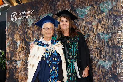 Photo from the TWoA Waiariki 2023 Graduations (Waiwhero), held at Te Puia, Rotorua, Bay of Plenty, New Zealand on Friday, 12 May, 2023. Photo: Mike Walen / KeyImagery Photography. Copyright: © Te Wānanga o Aotearoa.