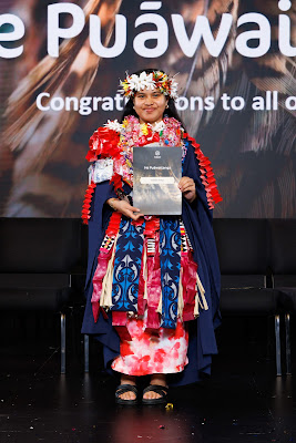 Photo from Ceremony 5 of the TWoA Tāmaki Makaurau 2025 Graduations (May 2025) held at the Mangere Arts Centre in Auckland, New Zealand on Tuesday, 27 May, 2025. Photo by Mike Walen / KeyImagery Photography. Copyright: © 2025 Te Wānanga o Aotearoa.