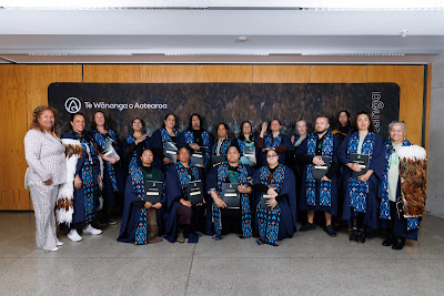 Photo from the TWoA Tāmaki Makaurau 2023 Graduations (Ceremony 4 @ 10am), held at the Due Drop Events Centre, Manukau, Auckland, New Zealand on Thursday, 8 June, 2023. Photo: Mike Walen / KeyImagery Photography. Copyright: © Te Wānanga o Aotearoa.