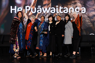 Photo from Ceremony 5 of the TWoA Tāmaki Makaurau 2025 Graduations (May 2025) held at the Mangere Arts Centre in Auckland, New Zealand on Tuesday, 27 May, 2025. Photo by Mike Walen / KeyImagery Photography. Copyright: © 2025 Te Wānanga o Aotearoa.