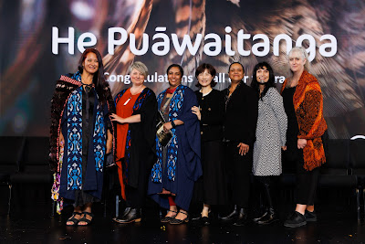 Photo from Ceremony 5 of the TWoA Tāmaki Makaurau 2025 Graduations (May 2025) held at the Mangere Arts Centre in Auckland, New Zealand on Tuesday, 27 May, 2025. Photo by Mike Walen / KeyImagery Photography. Copyright: © 2025 Te Wānanga o Aotearoa.