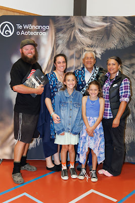 Photo from the TWoA Te Tai Tokerau (Kaitaia) 2025 Graduation held at Te Kura Kaupapa Maori o Pukemiro in Kaitaia, Northland, New Zealand on Monday, 14 April, 2025. Photo by Mike Walen / KeyImagery Photography. Copyright: © 2025 Te Wānanga o Aotearoa.