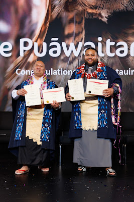 Photo from Ceremony 5 of the TWoA Tāmaki Makaurau 2025 Graduations (May 2025) held at the Mangere Arts Centre in Auckland, New Zealand on Tuesday, 27 May, 2025. Photo by Mike Walen / KeyImagery Photography. Copyright: © 2025 Te Wānanga o Aotearoa.