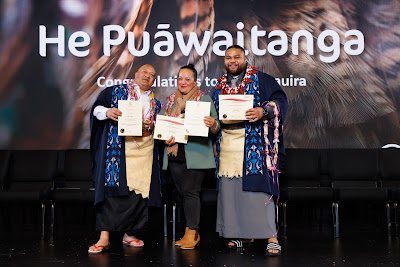 Photo from Ceremony 5 of the TWoA Tāmaki Makaurau 2025 Graduations (May 2025) held at the Mangere Arts Centre in Auckland, New Zealand on Tuesday, 27 May, 2025. Photo by Mike Walen / KeyImagery Photography. Copyright: © 2025 Te Wānanga o Aotearoa.