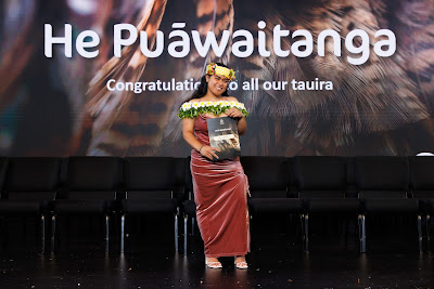 Photo from Ceremony 5 of the TWoA Tāmaki Makaurau 2025 Graduations (May 2025) held at the Mangere Arts Centre in Auckland, New Zealand on Tuesday, 27 May, 2025. Photo by Mike Walen / KeyImagery Photography. Copyright: © 2025 Te Wānanga o Aotearoa.