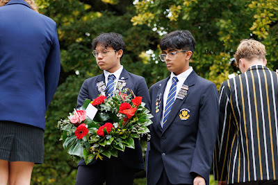 Photo from the Anzac Day 2024 Civic Service held at Memorial Park in Hamilton, Waikato, New Zealand on Thursday, 25 April, 2024. Photography by Mike Walen / KeyImagery Photography. Copyright: © Hamilton City Council.