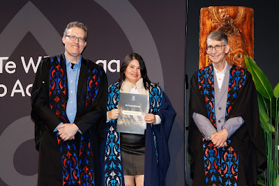 Photo from Ceremony 4 of the TWoA Tāmaki Makaurau 2025 Graduations (May 2025) held at the Mangere Arts Centre in Auckland, New Zealand on Tuesday, 27 May, 2025. Photo by Mike Walen / KeyImagery Photography. Copyright: © 2025 Te Wānanga o Aotearoa.