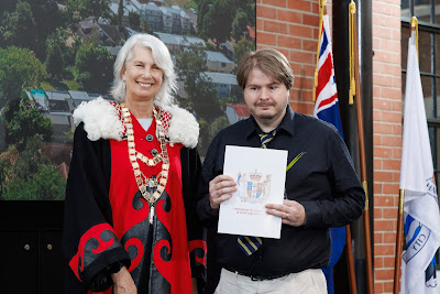 Photo from the HCC NZ Citizenship Ceremony (Afternoon) held in The Atrium, Wintec/Te Pukenga, Hamilton, Waikato, New Zealand at 3:30pm on Monday, 12 February, 2024. Photo: Mike Walen / KeyImagery Photography. Copyright: © Hamilton City Council.