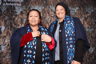 Booth photo from the TWoA Whirikoka 2023 Graduation (Gisborne), held at the War Memorial Theatre, Gisborne, East Coast, New Zealand on Wednesday 5 April, 2023. Photo: InstaBooth by KeyImagery Photography. Copyright: © Te Wānanga o Aotearoa.