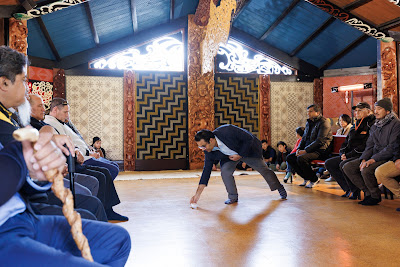 Photo from the Te Wiki o Maanaki Community Powhiri event held at Kirikiriroa Marae in Hamilton, Waikato, New Zealand. Taken: Saturday, 10 September 2022. Photography: Mike Walen / KeyImagery Photography. Copyright: © Hamilton City Council.