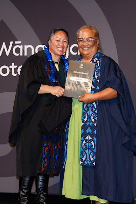 Photo from Ceremony 1 of the TWoA Tāmaki Makaurau 2025 Graduations (May 2025) held at the Mangere Arts Centre in Auckland, New Zealand on Monday, 26 May, 2025. Photo by Mike Walen / KeyImagery Photography. Copyright: © 2025 Te Wānanga o Aotearoa.