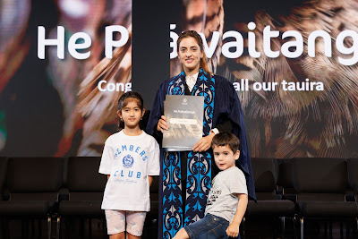 Photo from Ceremony 4 of the TWoA Tāmaki Makaurau 2025 Graduations (May 2025) held at the Mangere Arts Centre in Auckland, New Zealand on Tuesday, 27 May, 2025. Photo by Mike Walen / KeyImagery Photography. Copyright: © 2025 Te Wānanga o Aotearoa.