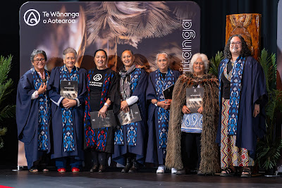 Photo from the TWoA Whirikoka 2024 Graduation (Gisborne), held at the War Memorial Theatre, Gisborne, East Coast, New Zealand on Wednesday, 16 April, 2025. Photo by Alick Saunders for KeyImagery Photography. Copyright: © 2025 Te Wānanga o Aotearoa.