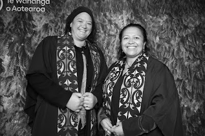 Booth photo from the TWoA Whirikoka 2023 Graduation (Gisborne), held at the War Memorial Theatre, Gisborne, East Coast, New Zealand on Wednesday 5 April, 2023. Photo: InstaBooth by KeyImagery Photography. Copyright: © Te Wānanga o Aotearoa.