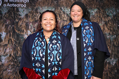 Booth photo from the TWoA Whirikoka 2023 Graduation (Gisborne), held at the War Memorial Theatre, Gisborne, East Coast, New Zealand on Wednesday 5 April, 2023. Photo: InstaBooth by KeyImagery Photography. Copyright: © Te Wānanga o Aotearoa.