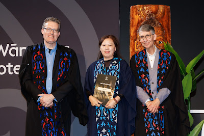 Photo from Ceremony 4 of the TWoA Tāmaki Makaurau 2025 Graduations (May 2025) held at the Mangere Arts Centre in Auckland, New Zealand on Tuesday, 27 May, 2025. Photo by Mike Walen / KeyImagery Photography. Copyright: © 2025 Te Wānanga o Aotearoa.